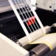 Labels being printed in bulk